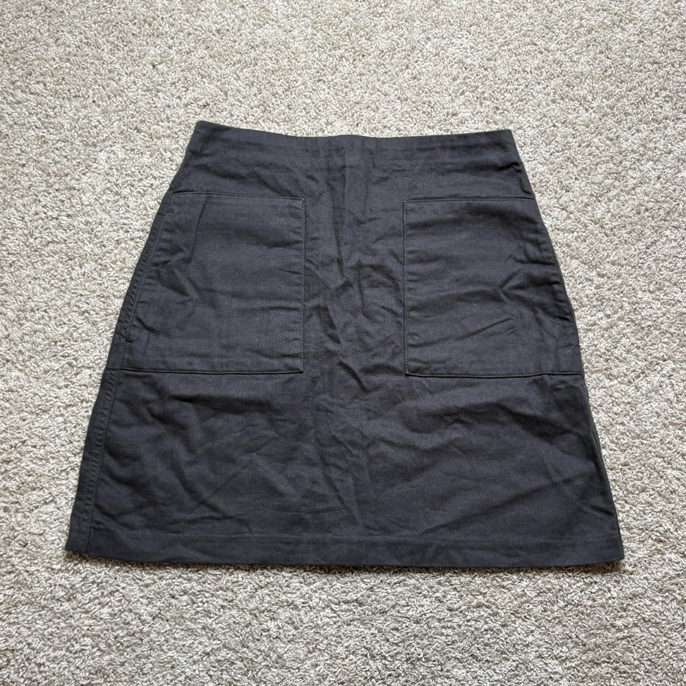 Kotn Flannel Mini Skirt